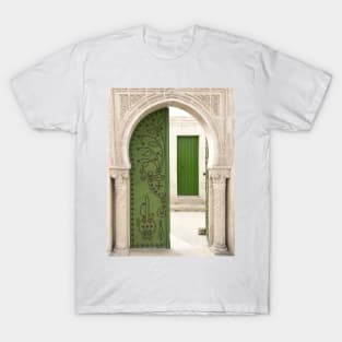 Arabic doorway in Tunisia T-Shirt